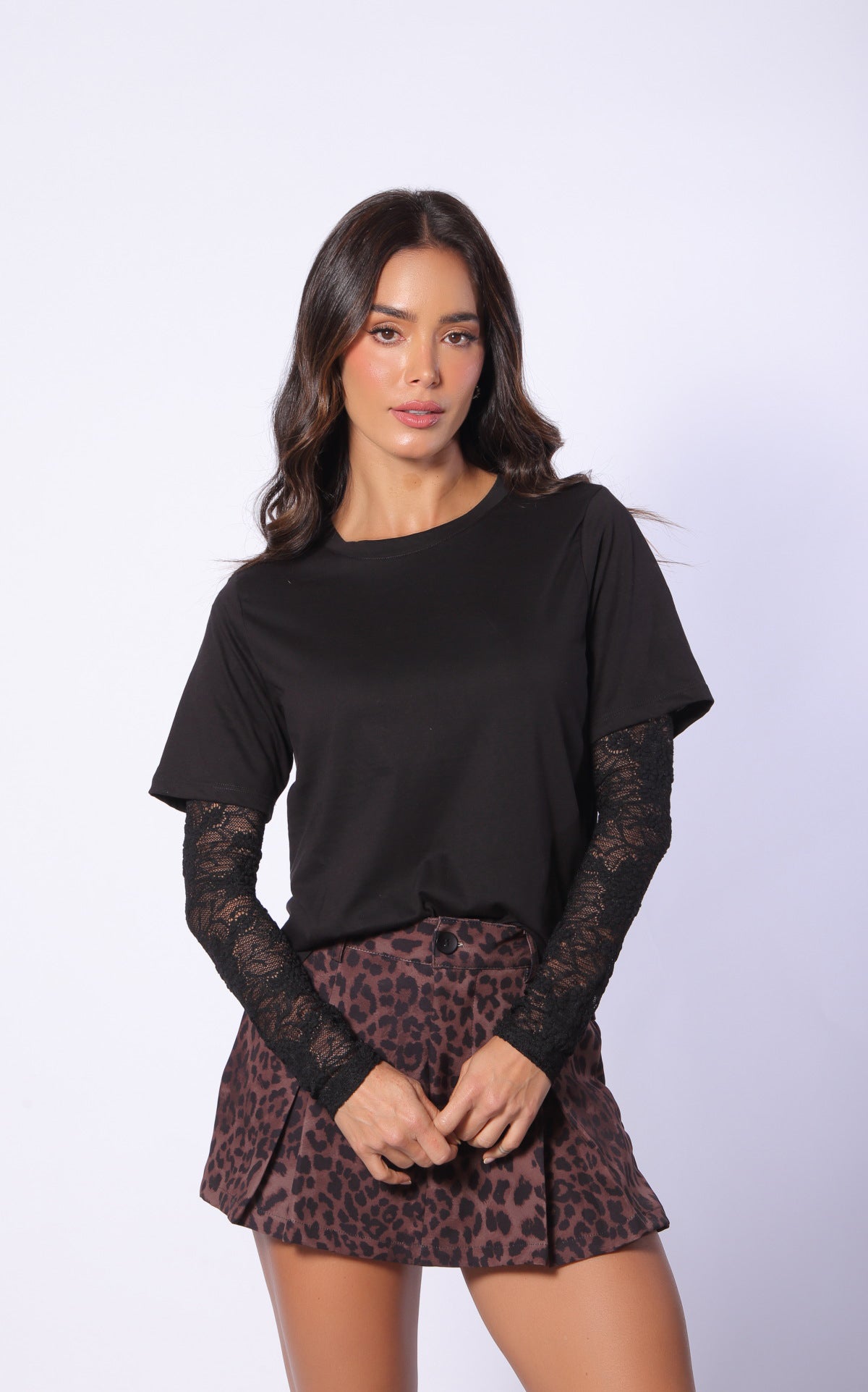 Black Regular-Fit T-Shirt