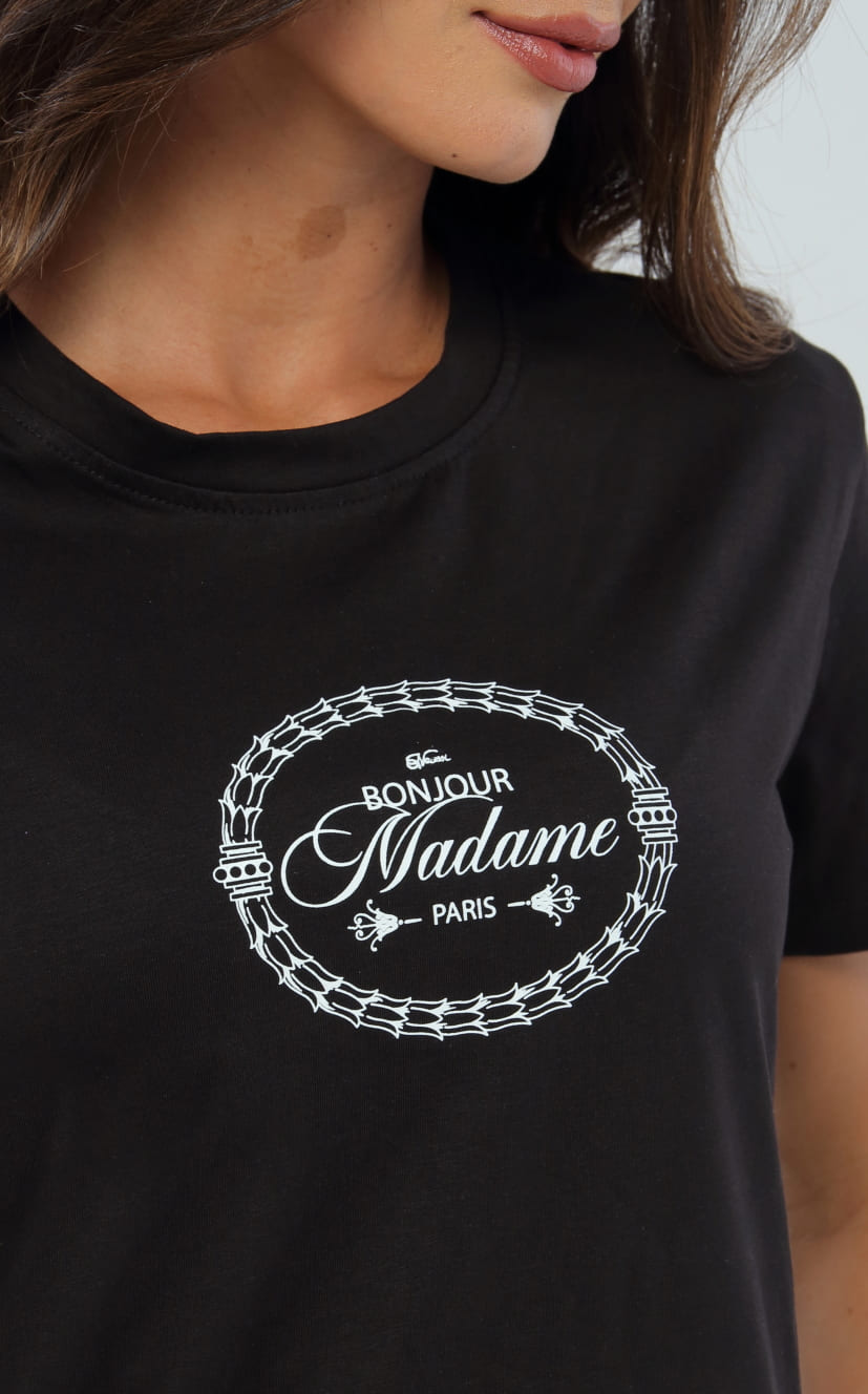 Camiseta Negra Regular