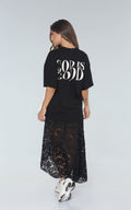 Camiseta Negra Oversize