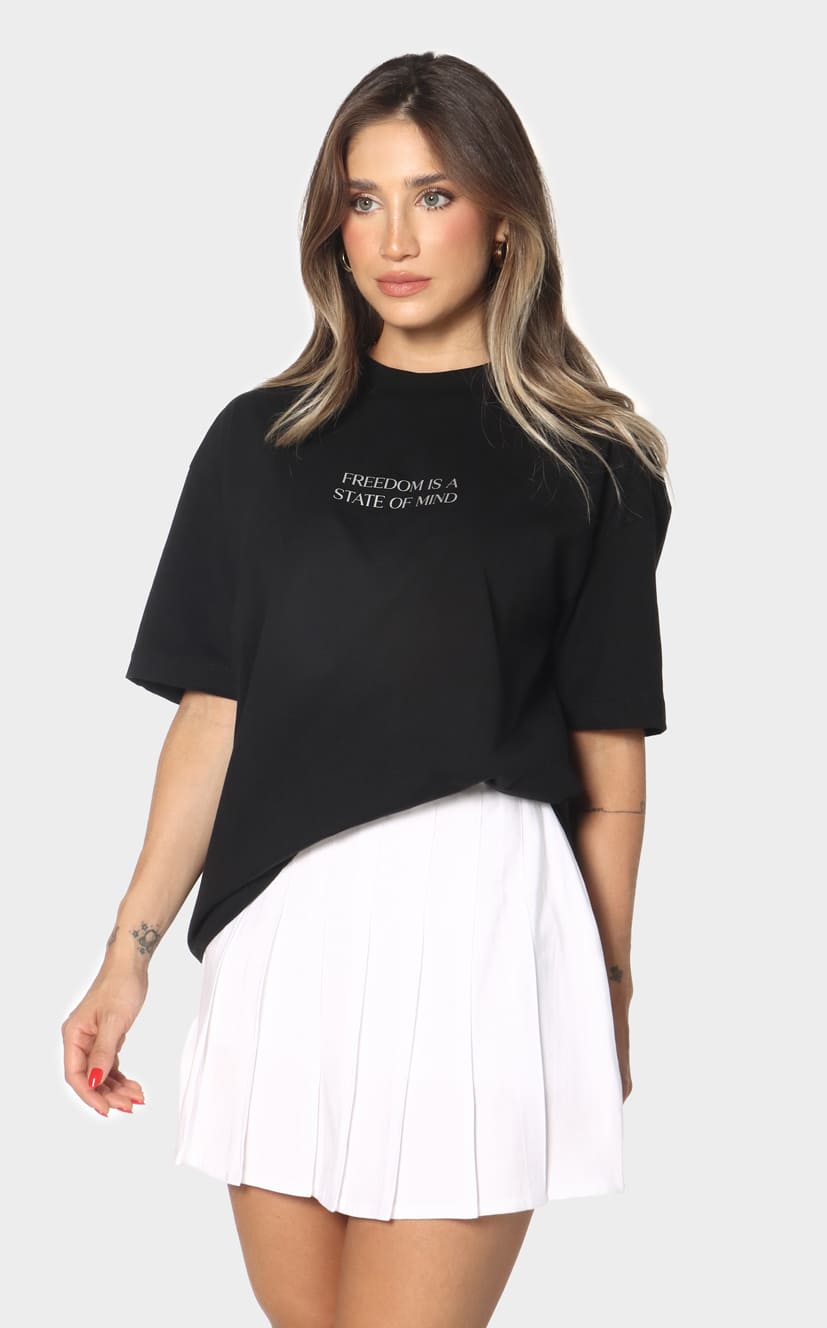 Camiseta Negra Oversize