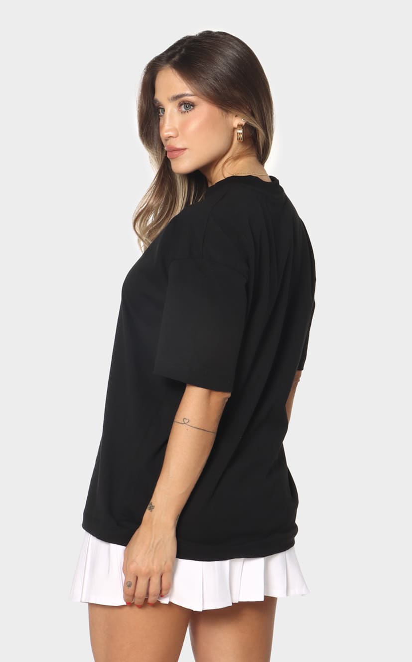 Camiseta Negra Oversize