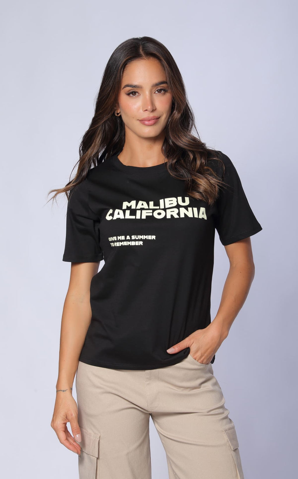 Camiseta Negra Regular