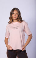 Camiseta Rosada Oversize