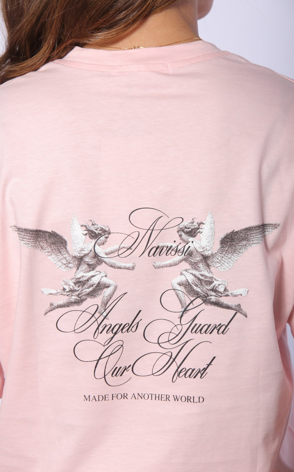 Camiseta Rosada Oversize