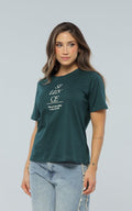 Camiseta Verde Esmeralda Regular