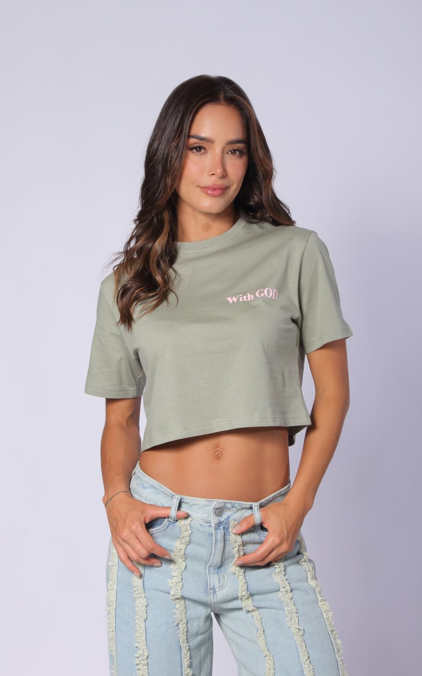 Green Regular-Fit T-Shirt