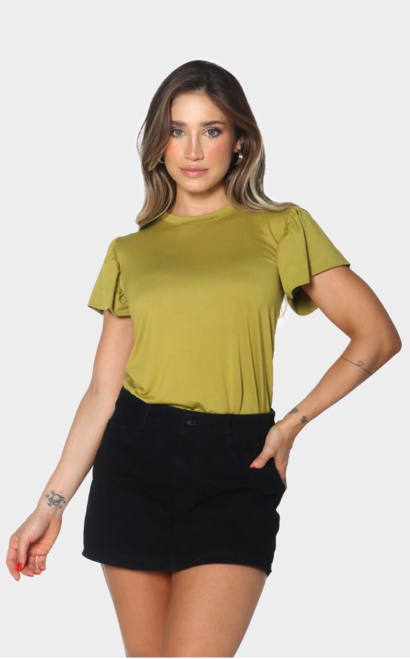 Camiseta Verde Básica