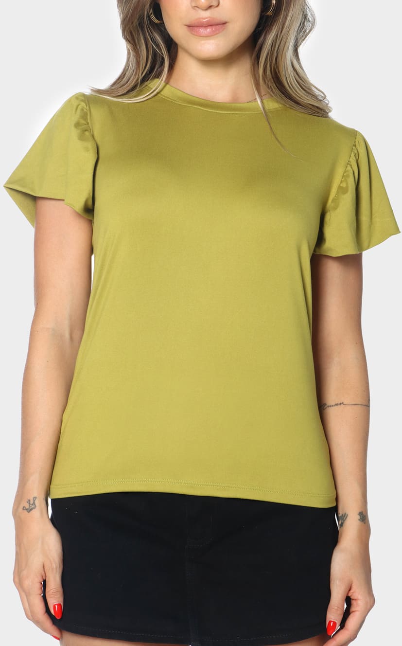 Camiseta Verde Básica