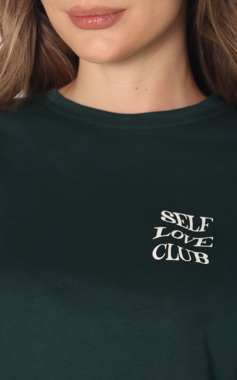 Camiseta Verde Oversize
