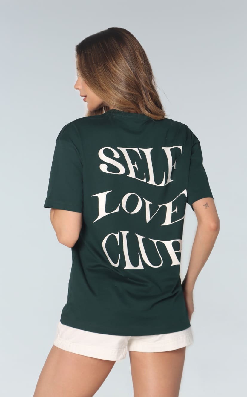 Camiseta Verde Oversize