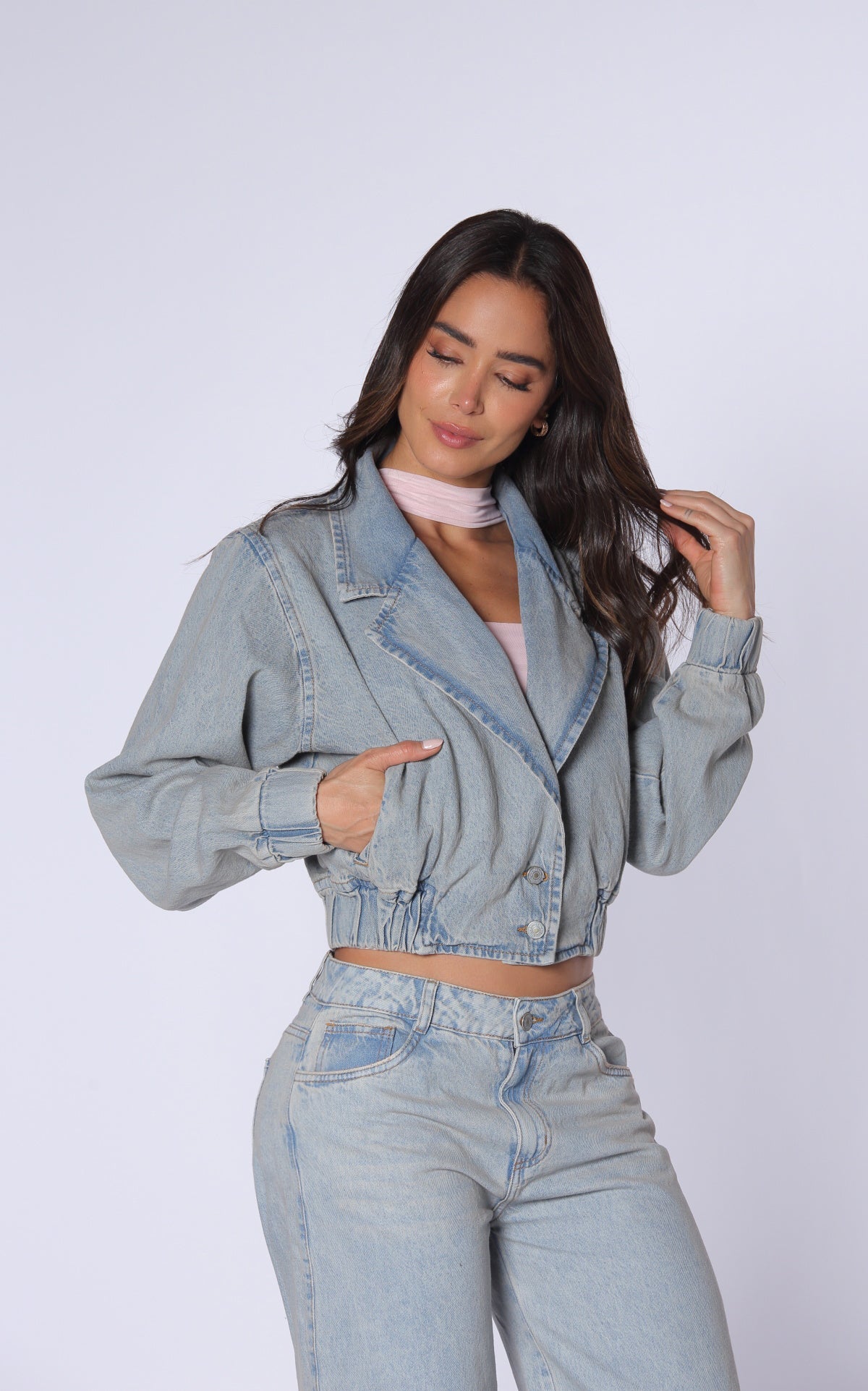 Blue Bomber Jacket