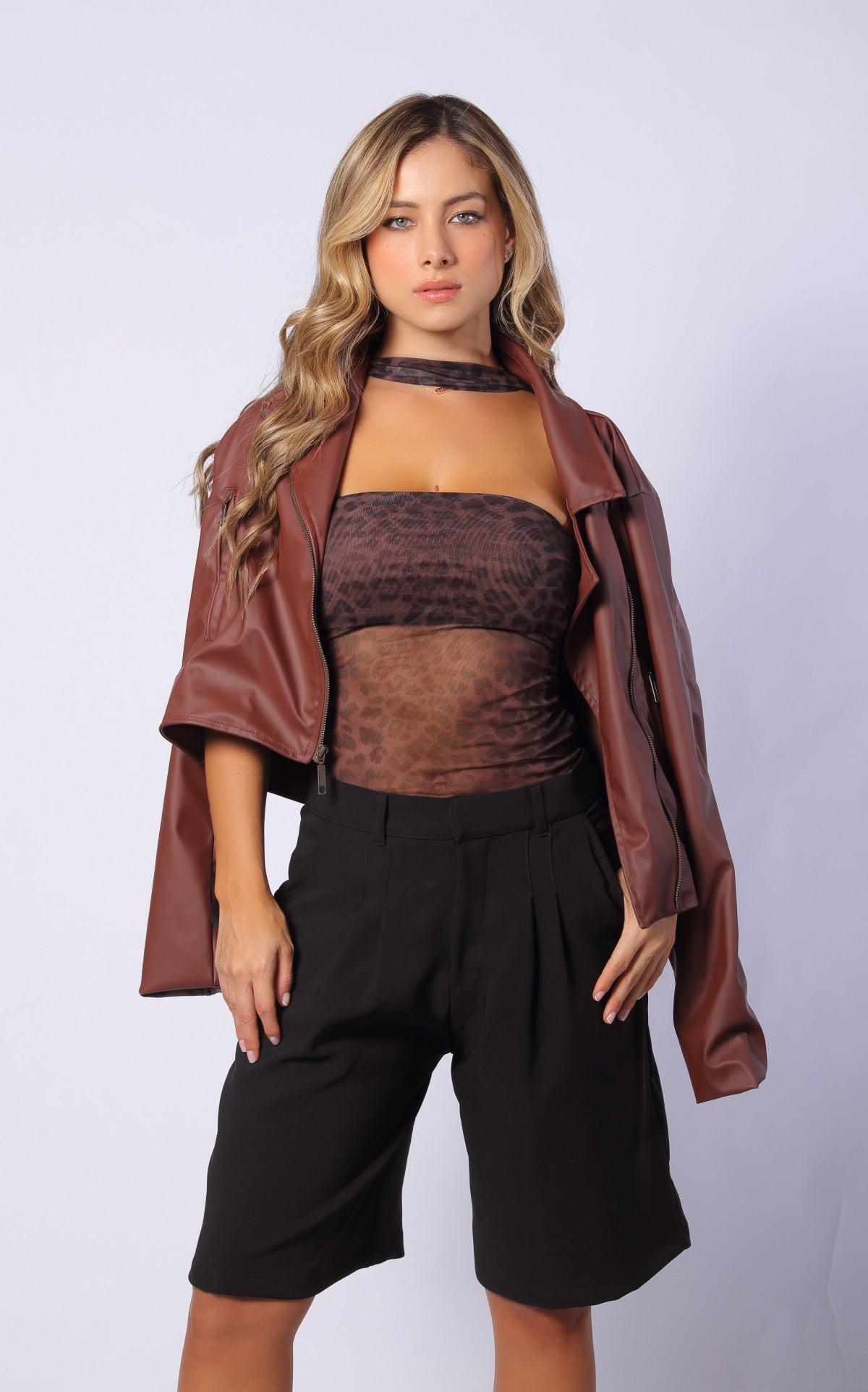 Chaqueta Café Polipiel