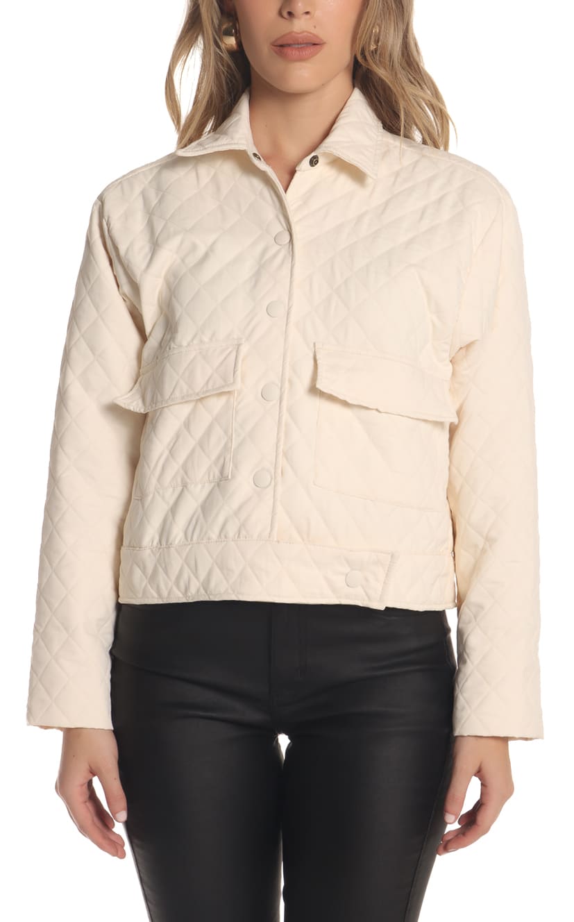 Chaqueta Marfil Corta - Navissi Clothing ♡