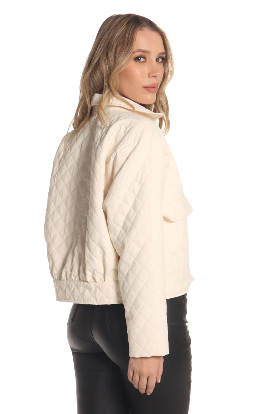 Chaqueta Marfil Corta - Navissi Clothing ♡