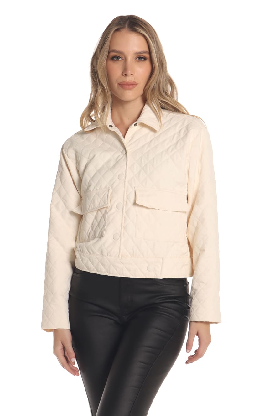 Chaqueta Marfil Corta - Navissi Clothing ♡