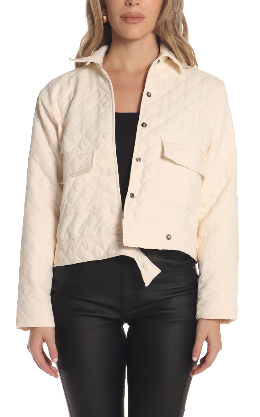 Chaqueta Marfil Corta - Navissi Clothing ♡
