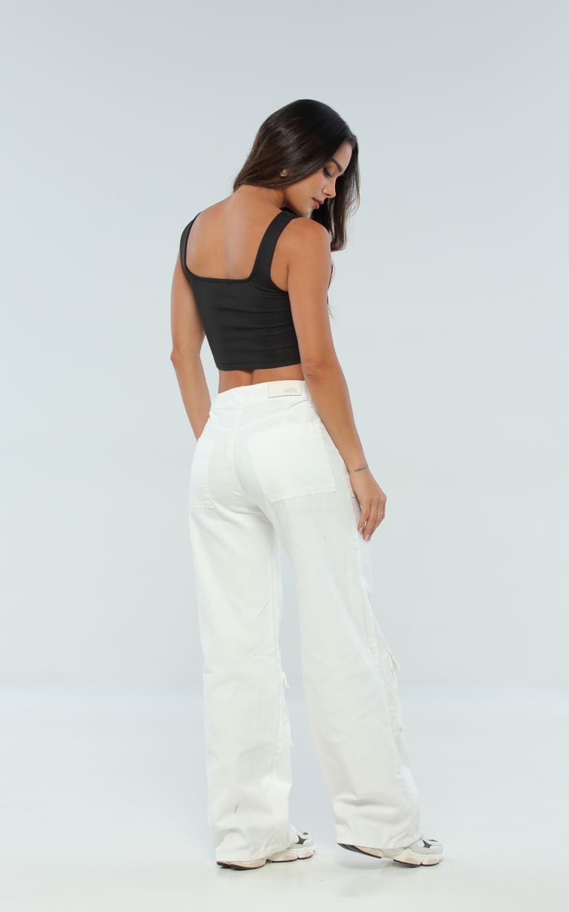 Crop Top Negro