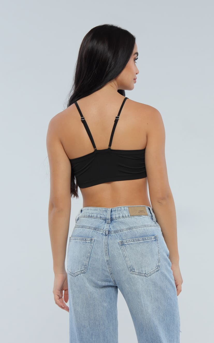 Crop Top Negro