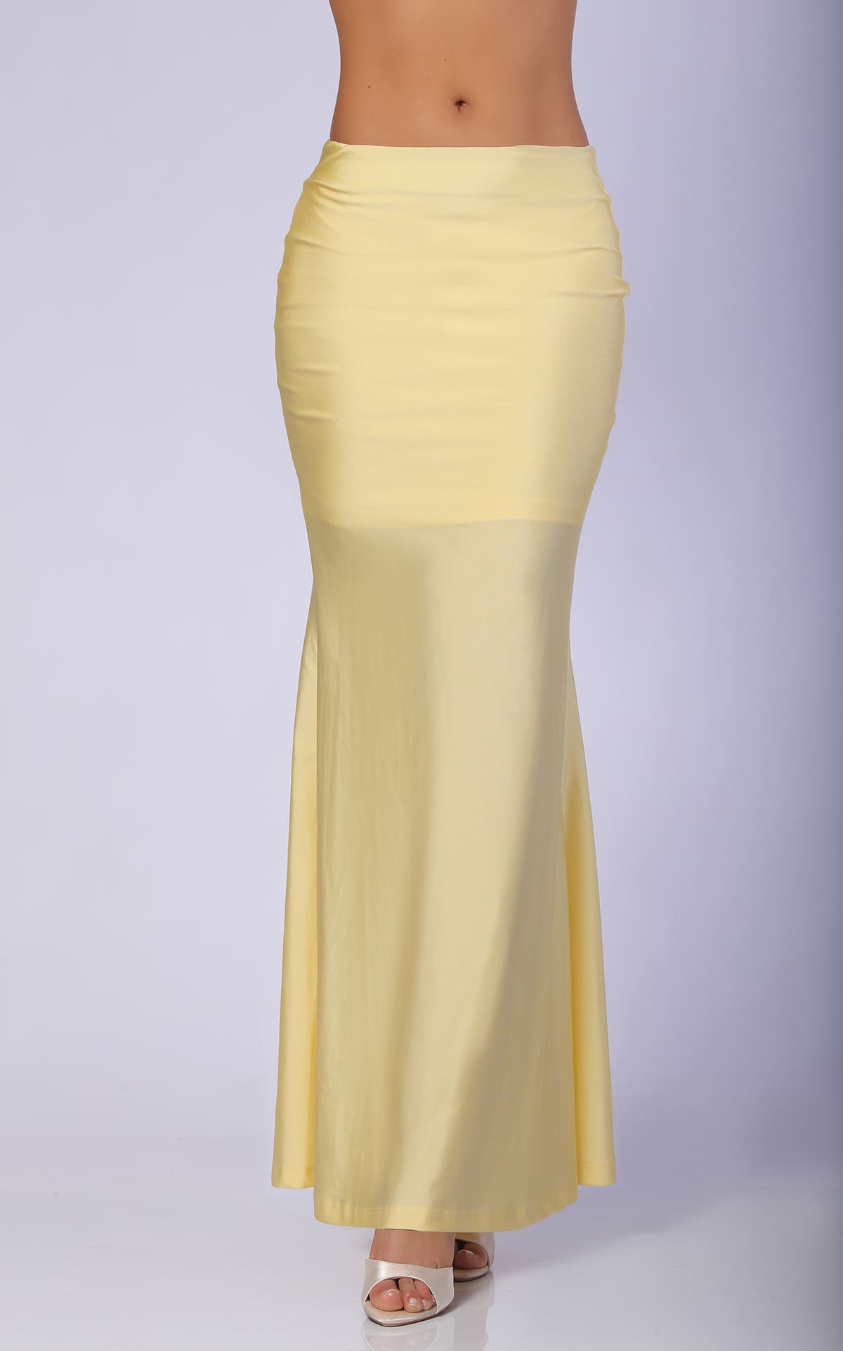 Yellow Maxi Skirt by Navissi