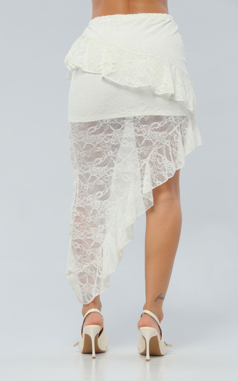 Falda Marfil Bolero