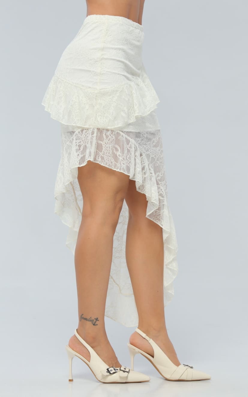 Falda Marfil Bolero