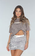 Falda Short Lentejuelas