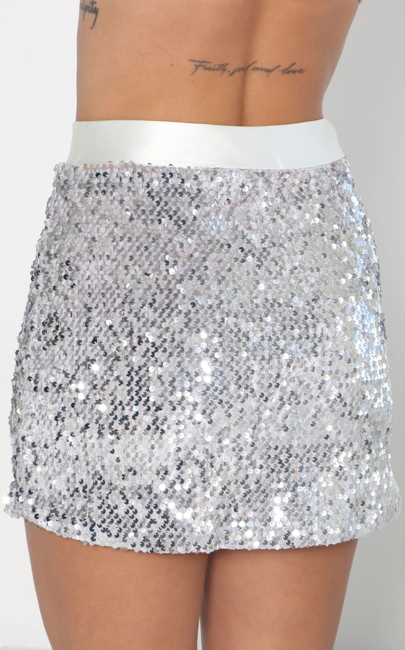 Falda Short Lentejuelas