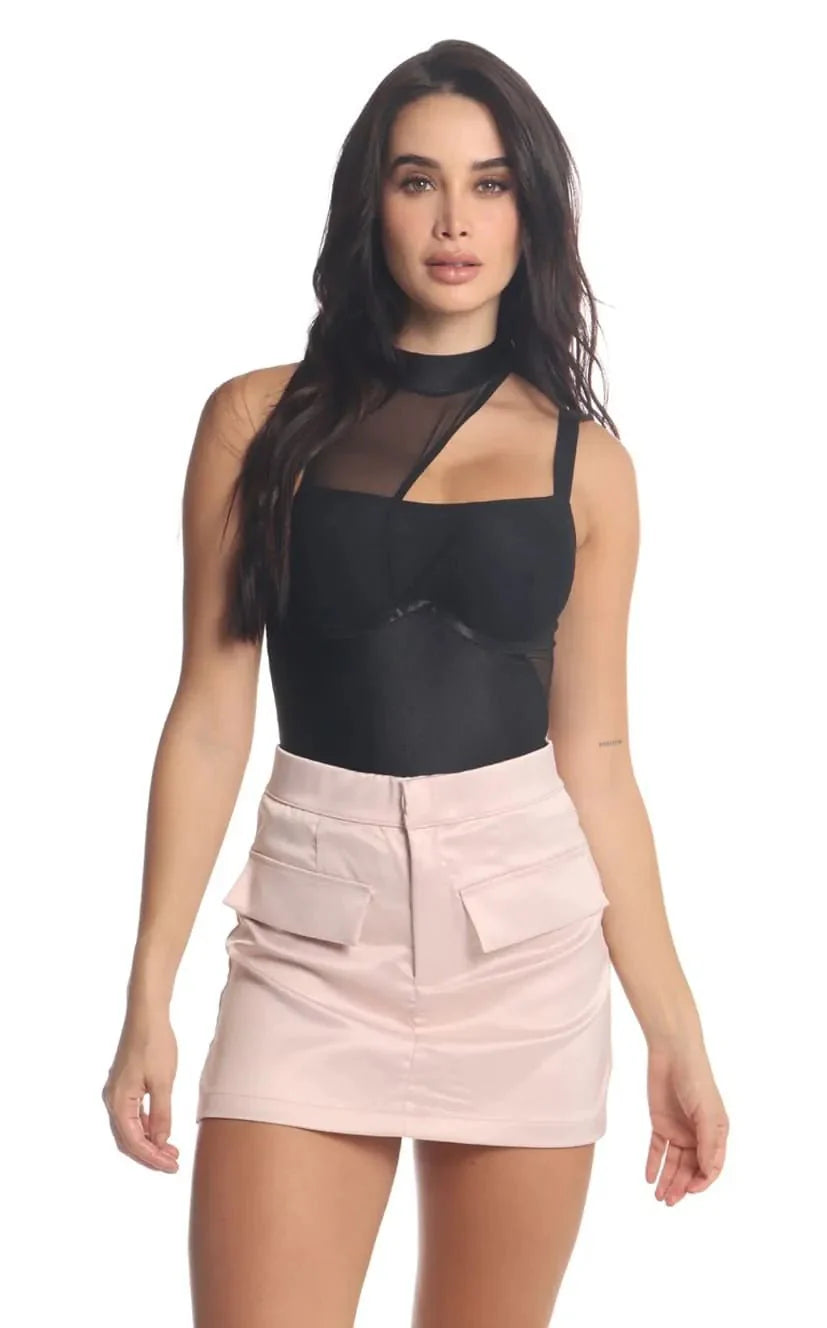 Falda Short Champagne - Navissi Clothing ♡