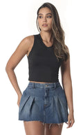 Falda Short Denim - Navissi Clothing ♡
