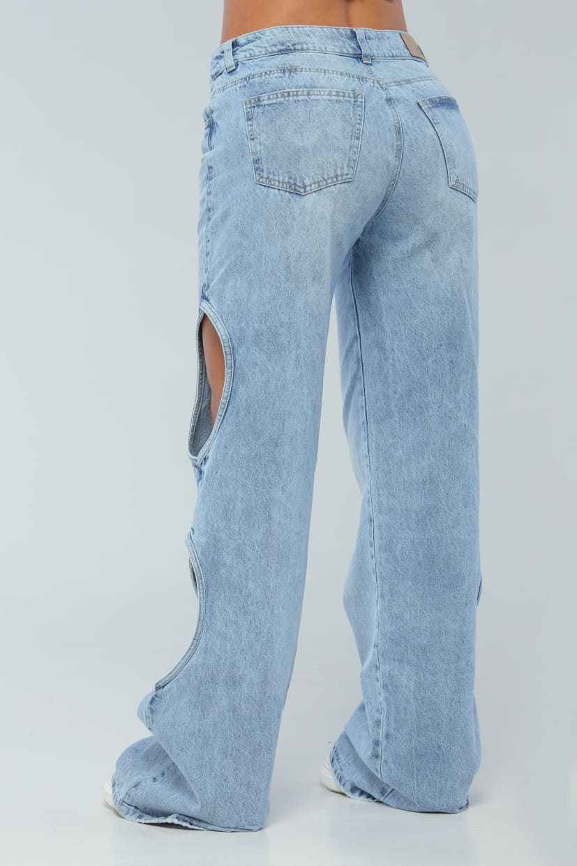 Jean Azul Cut Out