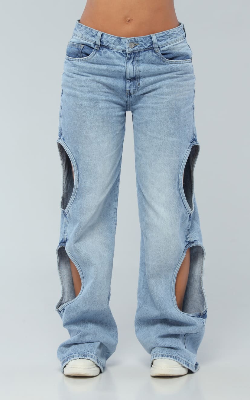 Jean Azul Cut Out
