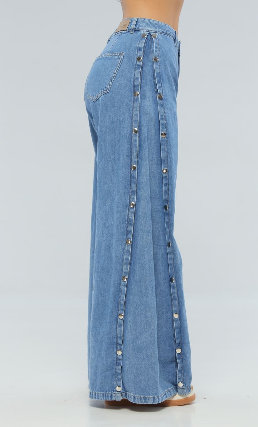 Jean Azul Palazzo Broches