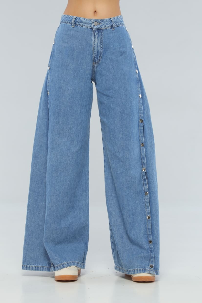 Jean Azul Palazzo Broches