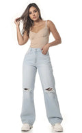 Jean Azul Straight - Navissi Clothing ♡