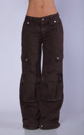 Chocolate Cargo Jeans