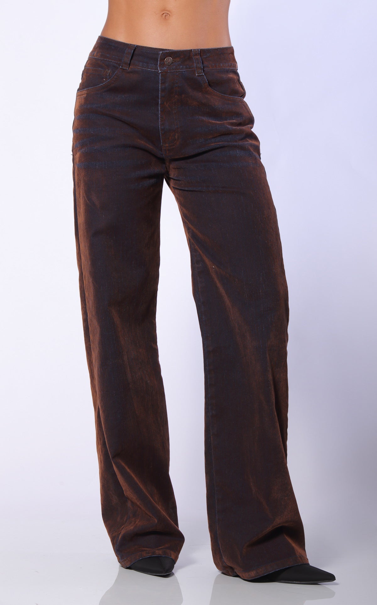 Jean Cobre Semi Wide Leg