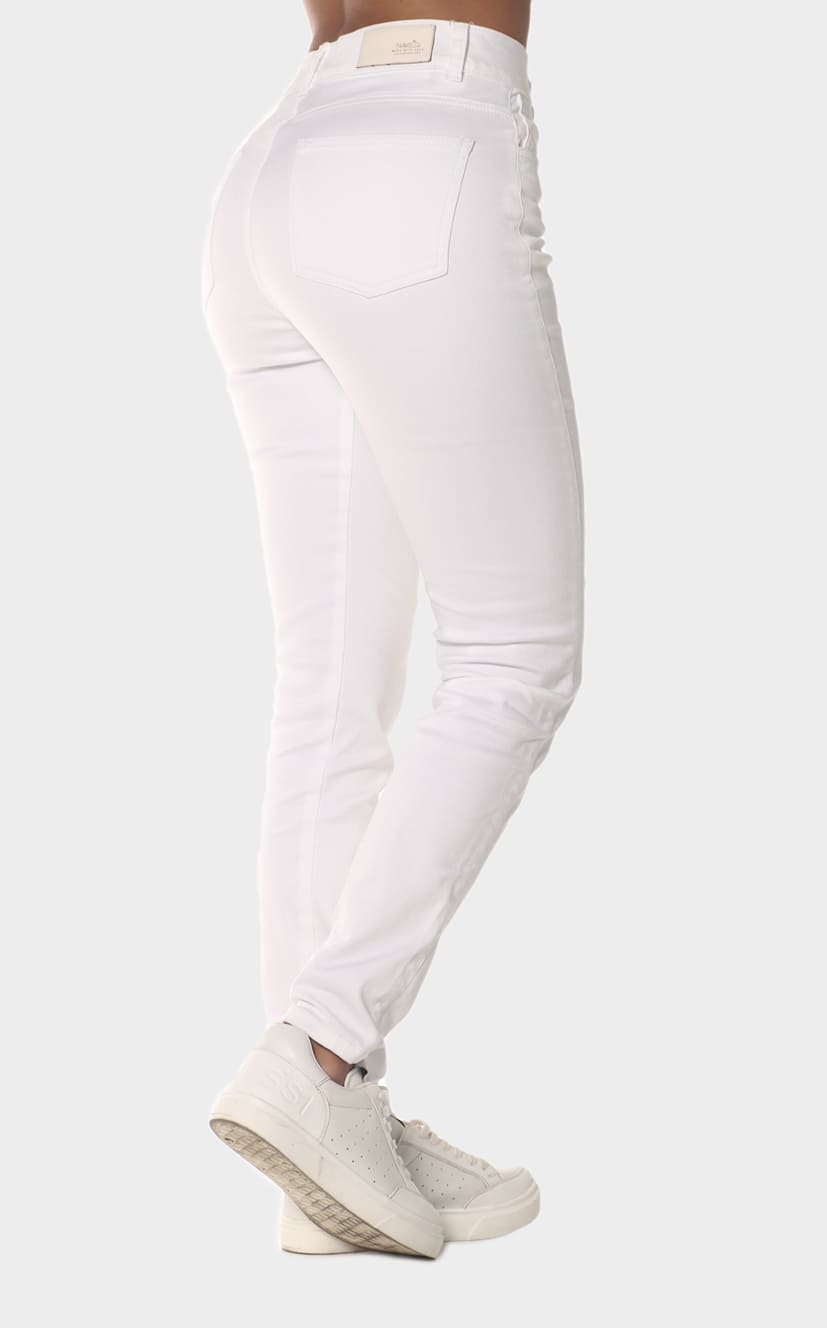 Jean Blanco Skinny - Navissi
