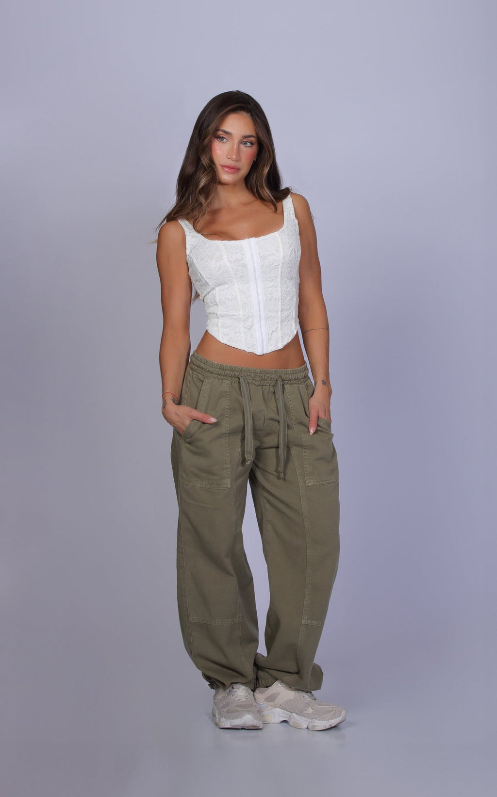 Jean Verde Militar Jogger