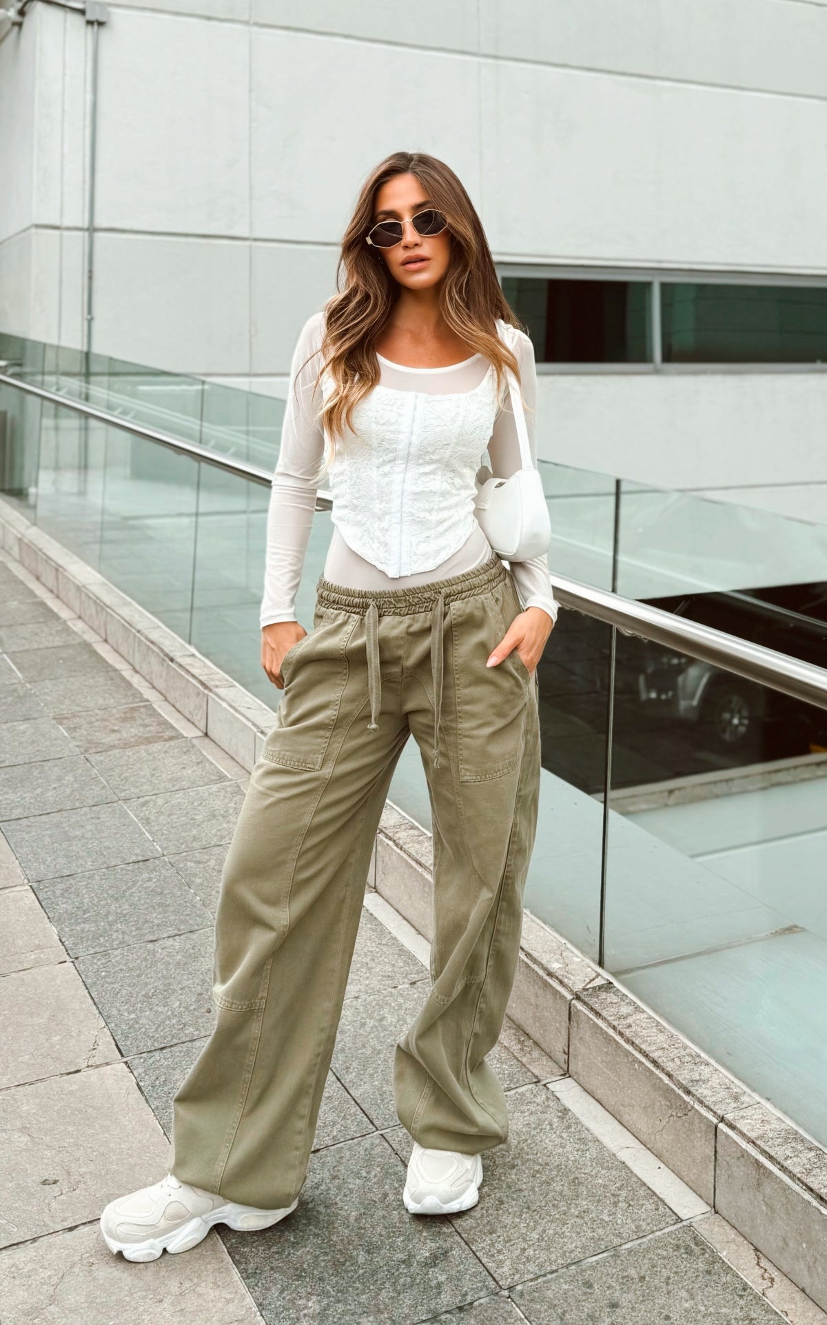 Jean Verde Militar Jogger
