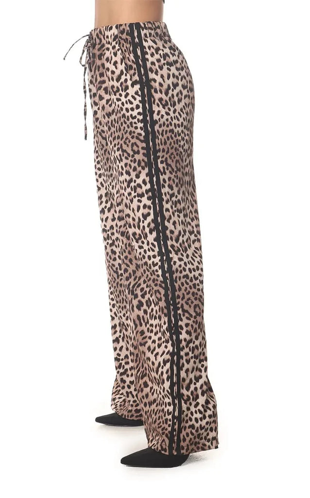 Pantalón Animal Print Líneas - Navissi Clothing ♡