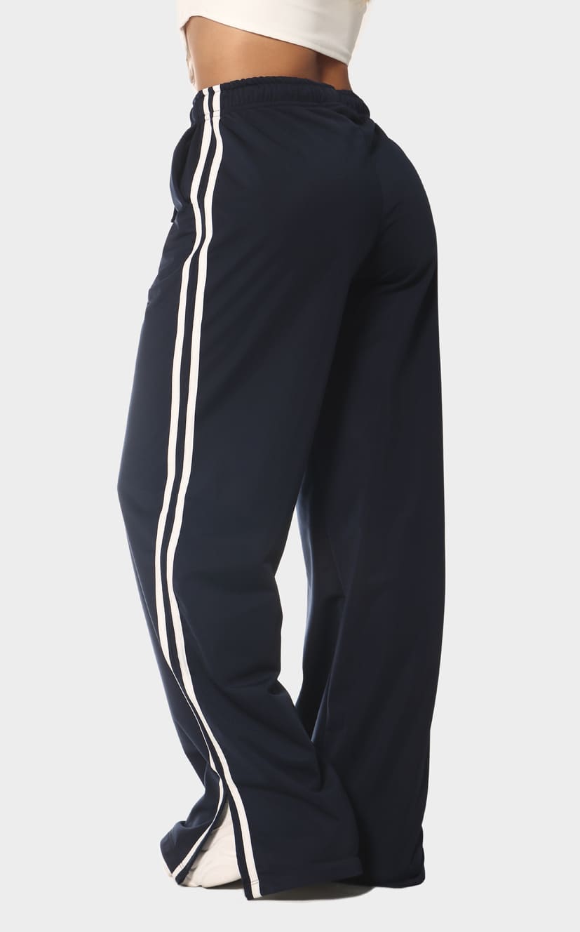 Pantalón Azul Líneas