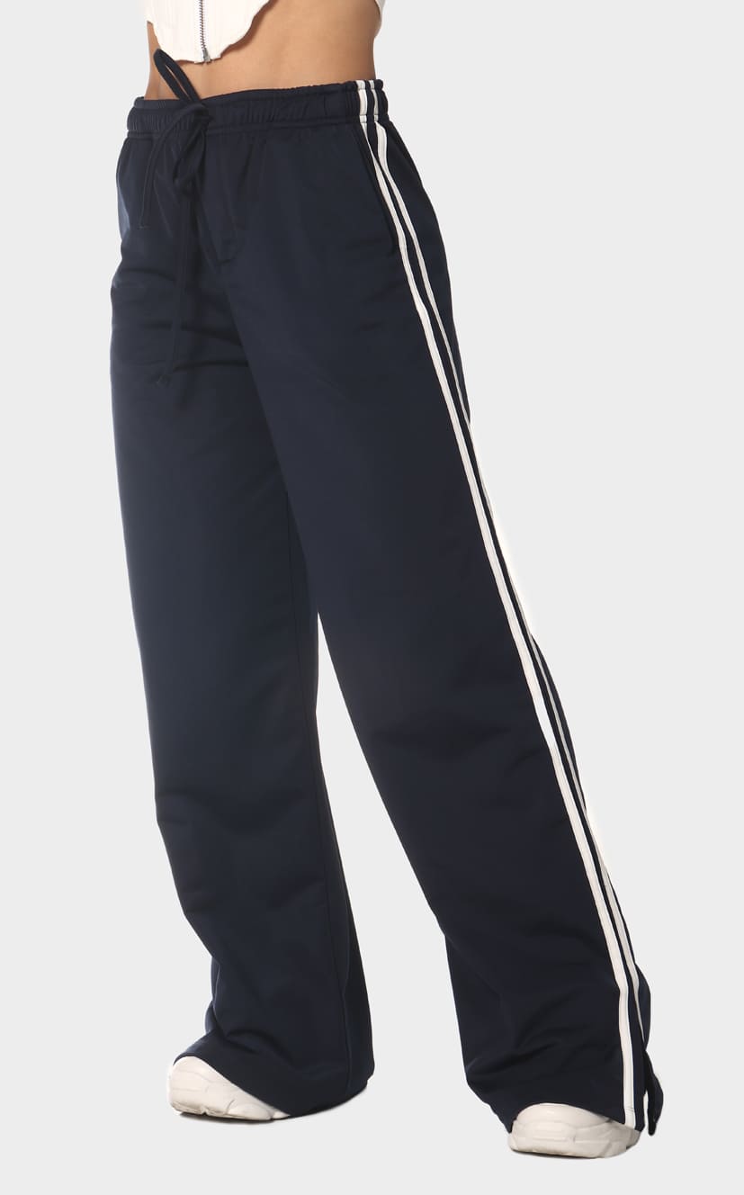Pantalón Azul Líneas