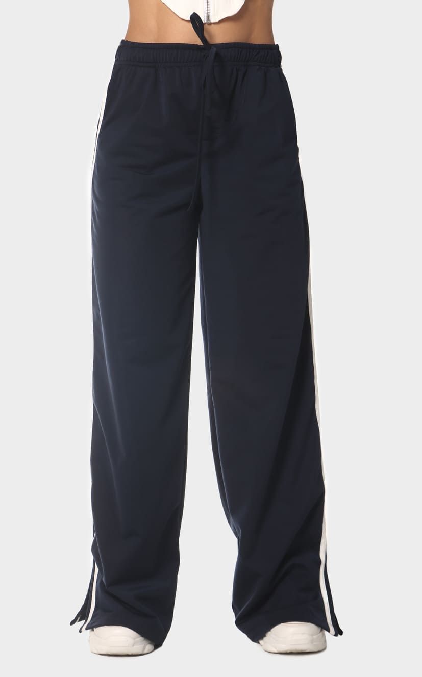 Pantalón Azul Líneas