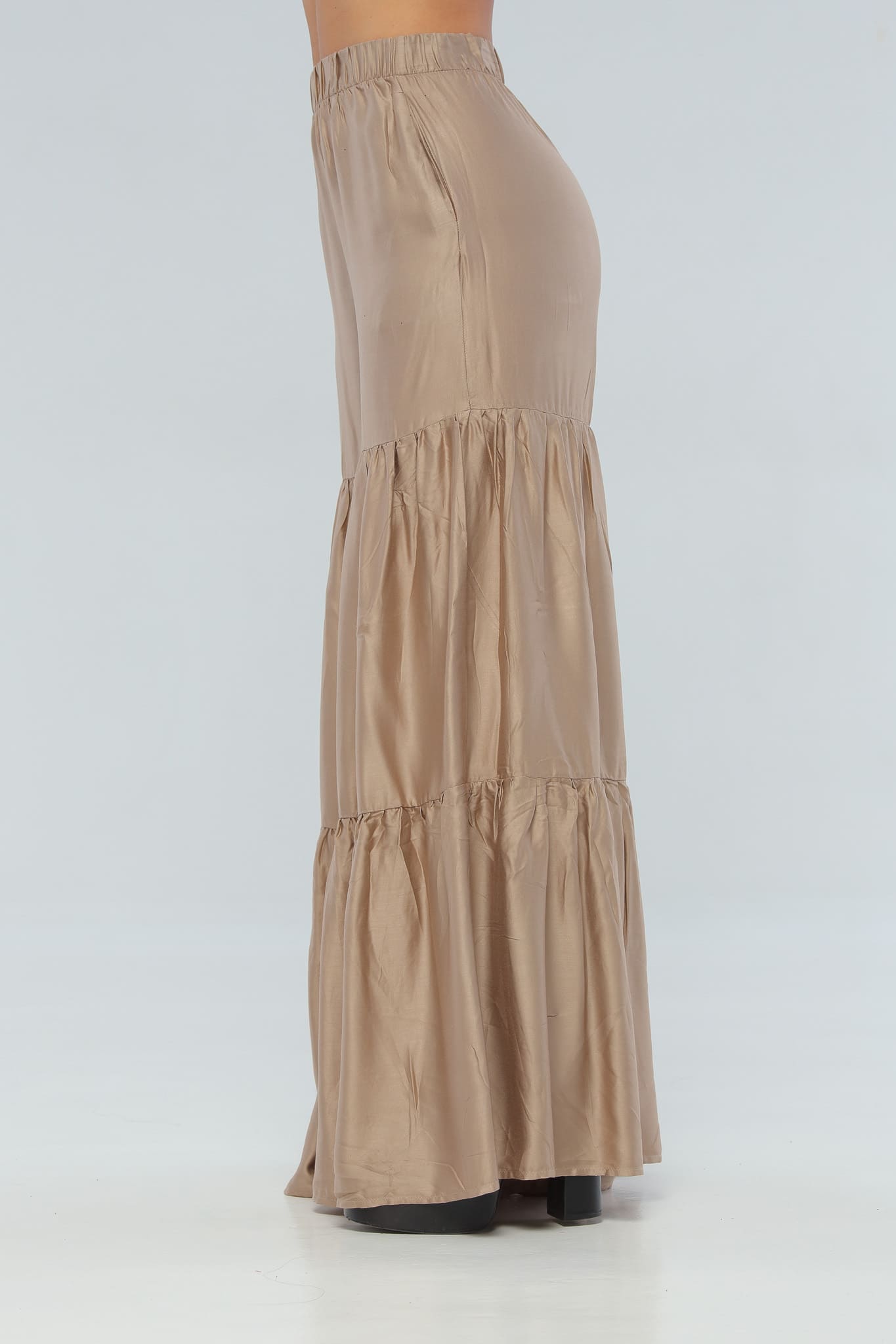 Pantalón Camel Recogidos