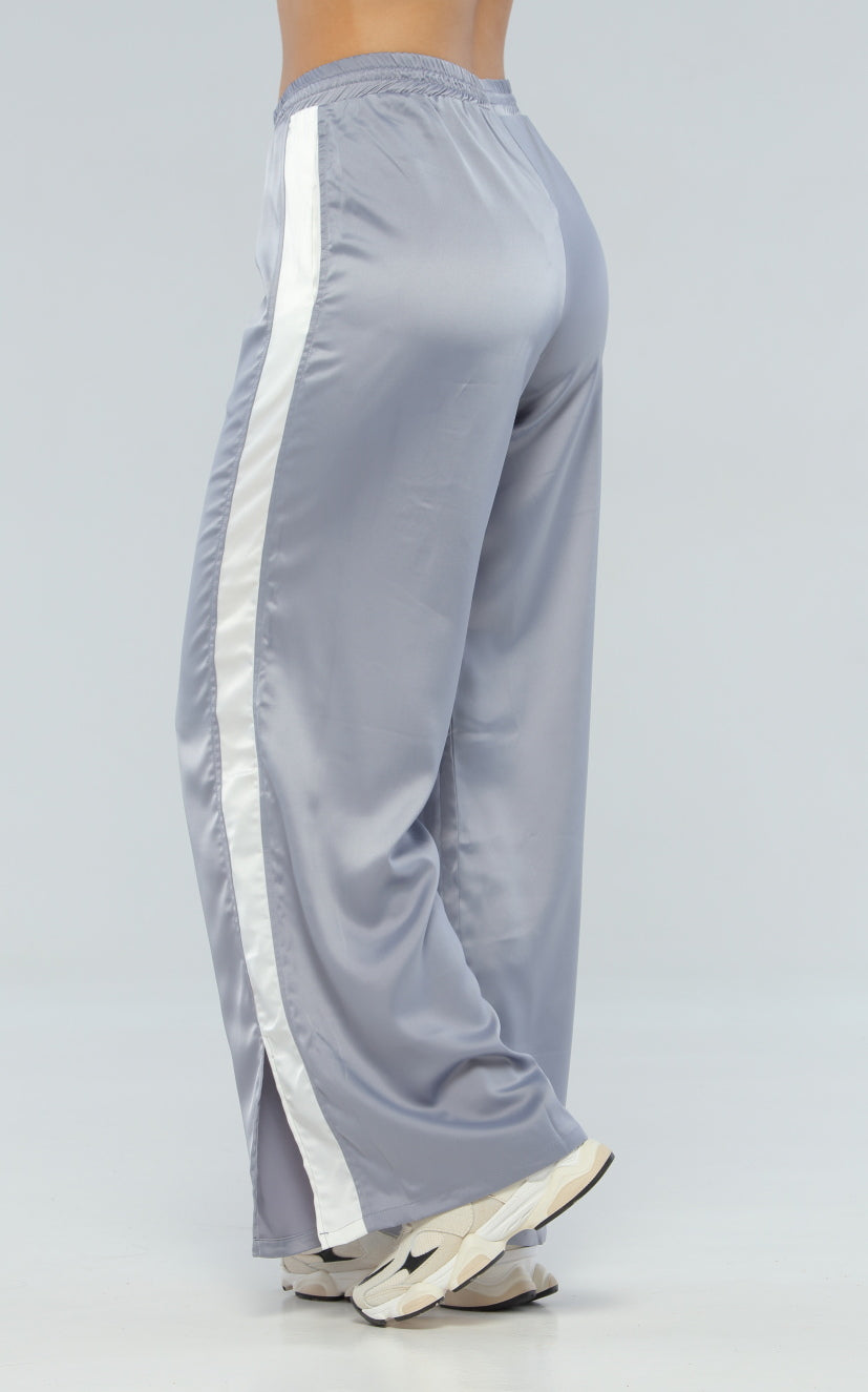 Pantalón Gris Contraste