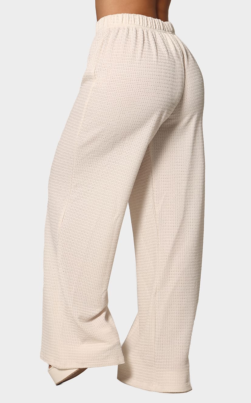 Pantalón Marfil Bota Ancha