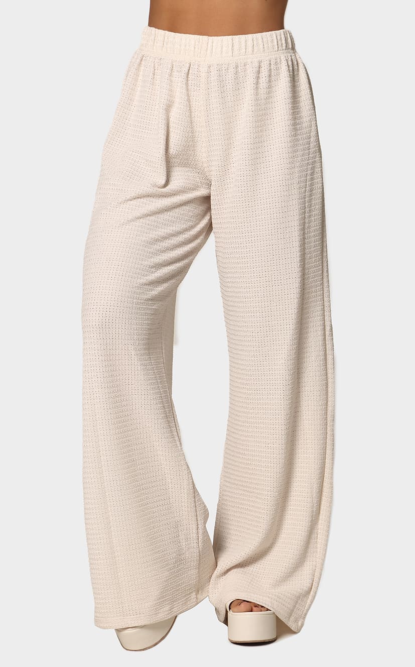 Pantalón Marfil Bota Ancha
