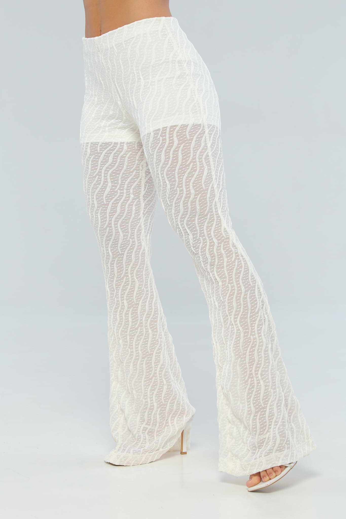 Pantalón Marfil Bota Campana