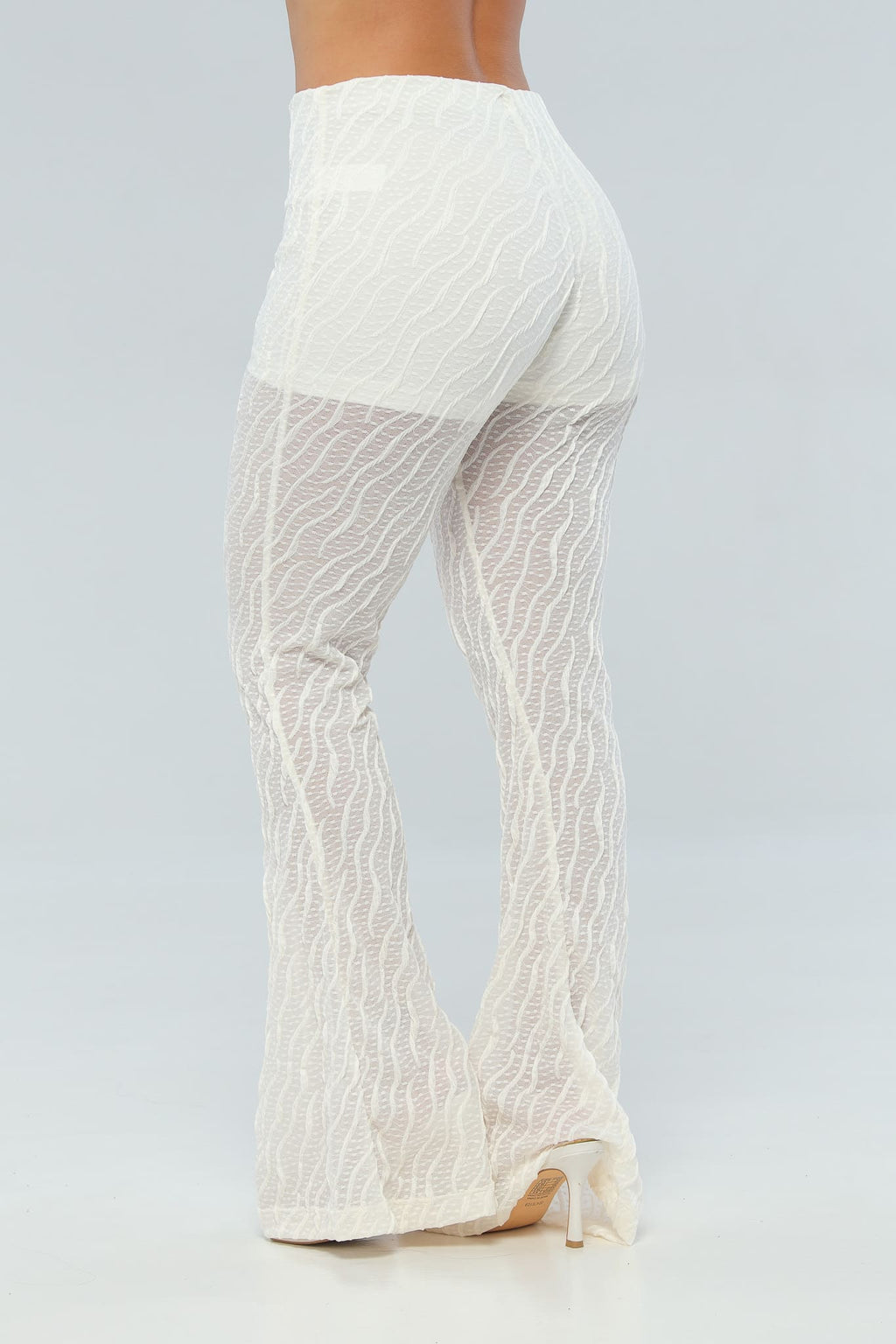 Pantalón Marfil Bota Campana