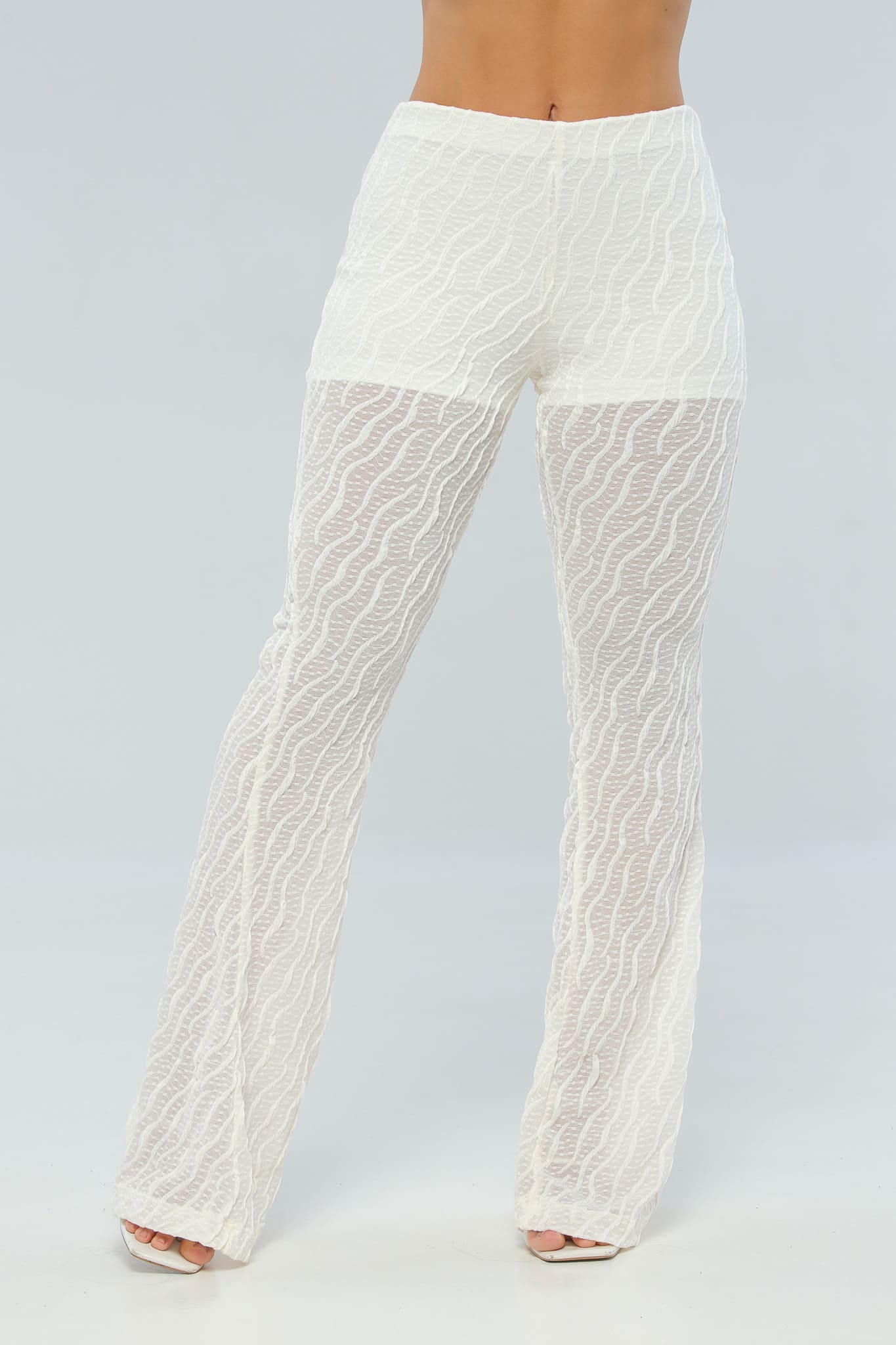Pantalón Marfil Bota Campana
